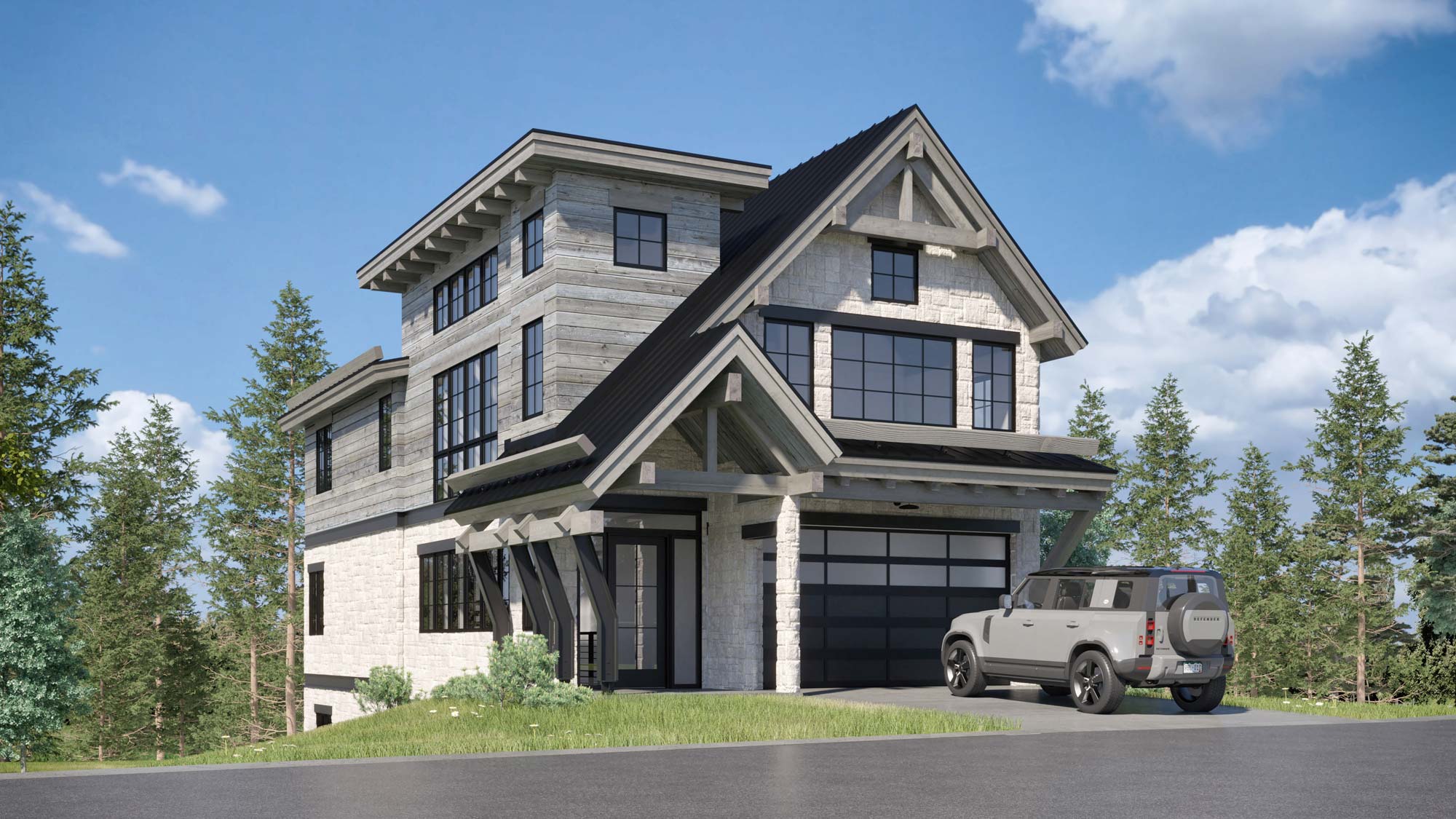 New-construction home at 21 Après Way, Riverwalk Winter Park, Colorado